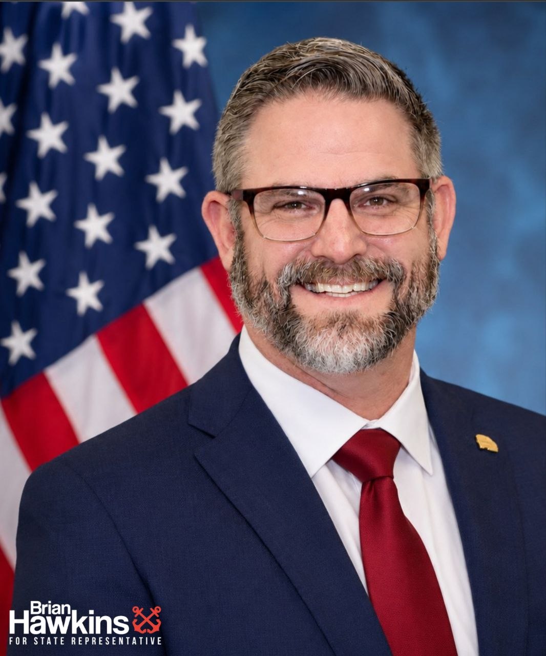 Brian Hawkins official candidate portrait